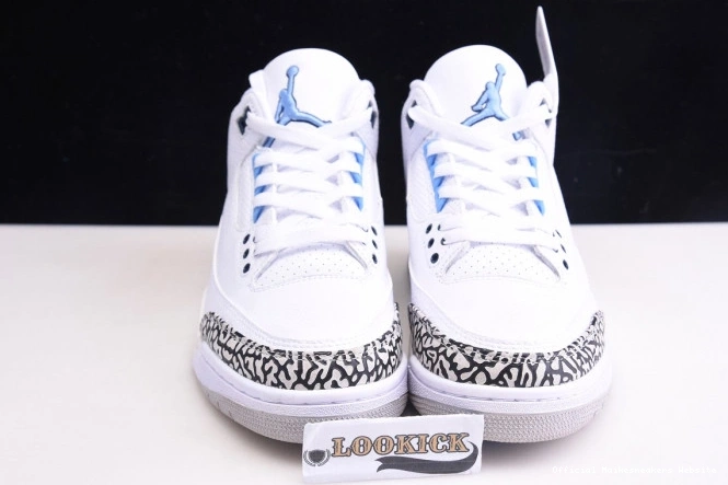 Official Maikesneakers CT8532-104 Air UNC Jordan 3 0630